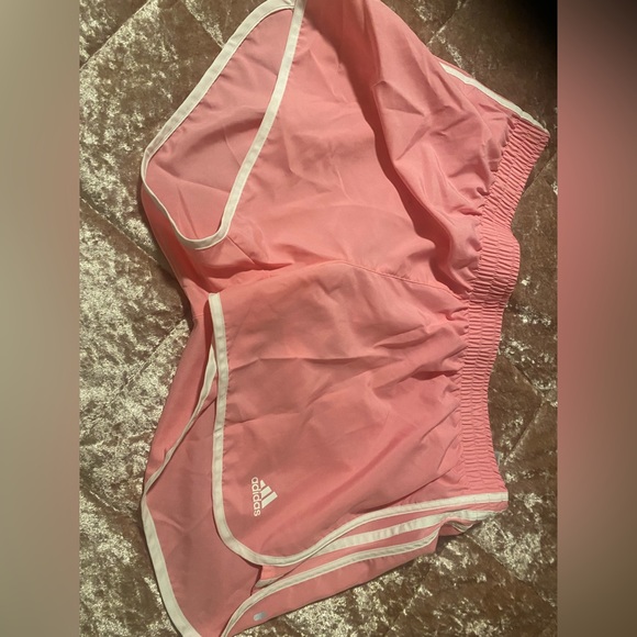 PINK ADIDAS AEROREADY XL RUNNING SHORTS NWT - Picture 5 of 5